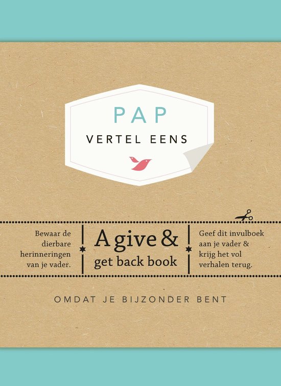 Unieboek Pap, vertel eens. Give and get back book