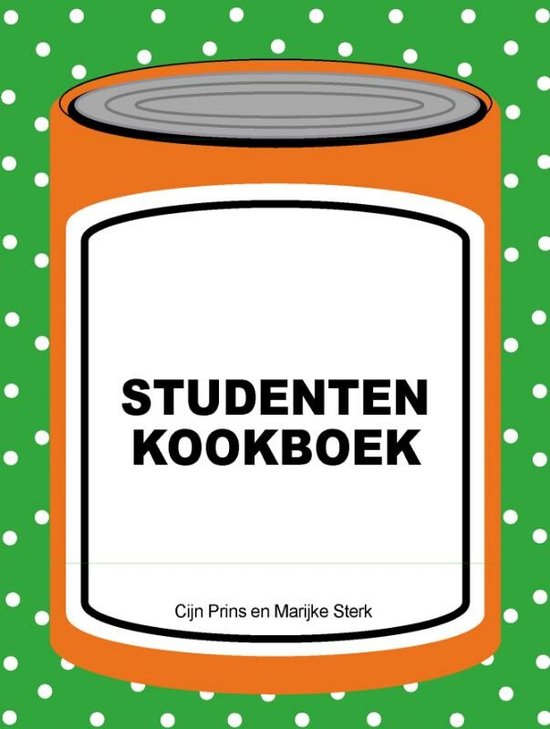 Cover van het boek 'Studentenkookboek' van M. Sterk en Carla Prins