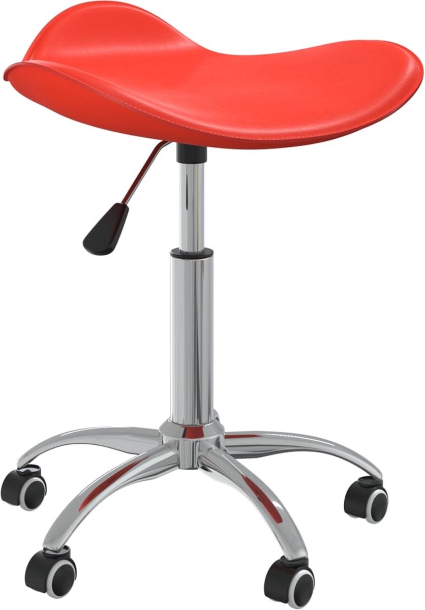 Prolenta Premium - Kantoorstoel kunstleer rood