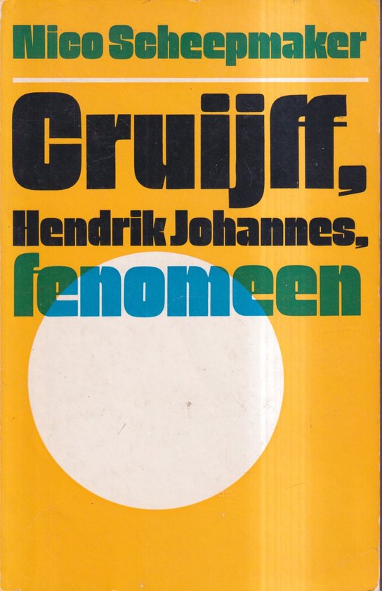 Cruijff Hendrik Johannes fenomeen - cover