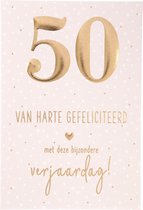Cartes numérotées - Le plus bel âge - Carte anniversaire 50 Félicitations pour celle-ci ?