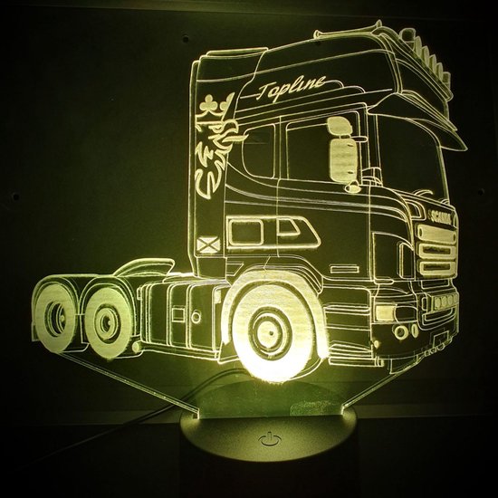 3D LED LAMP - SCANIA 2