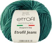 Etrofil Garen Jeans - Gras Groen No 41 - 55% Katoen 45% Acryl- Amigurumi - Haak- en Breigaren
