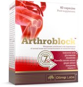 Arthroblock 60 pcs capsules with Boswellia extract, hyaluronic acid and glucosamine for the healthy bones