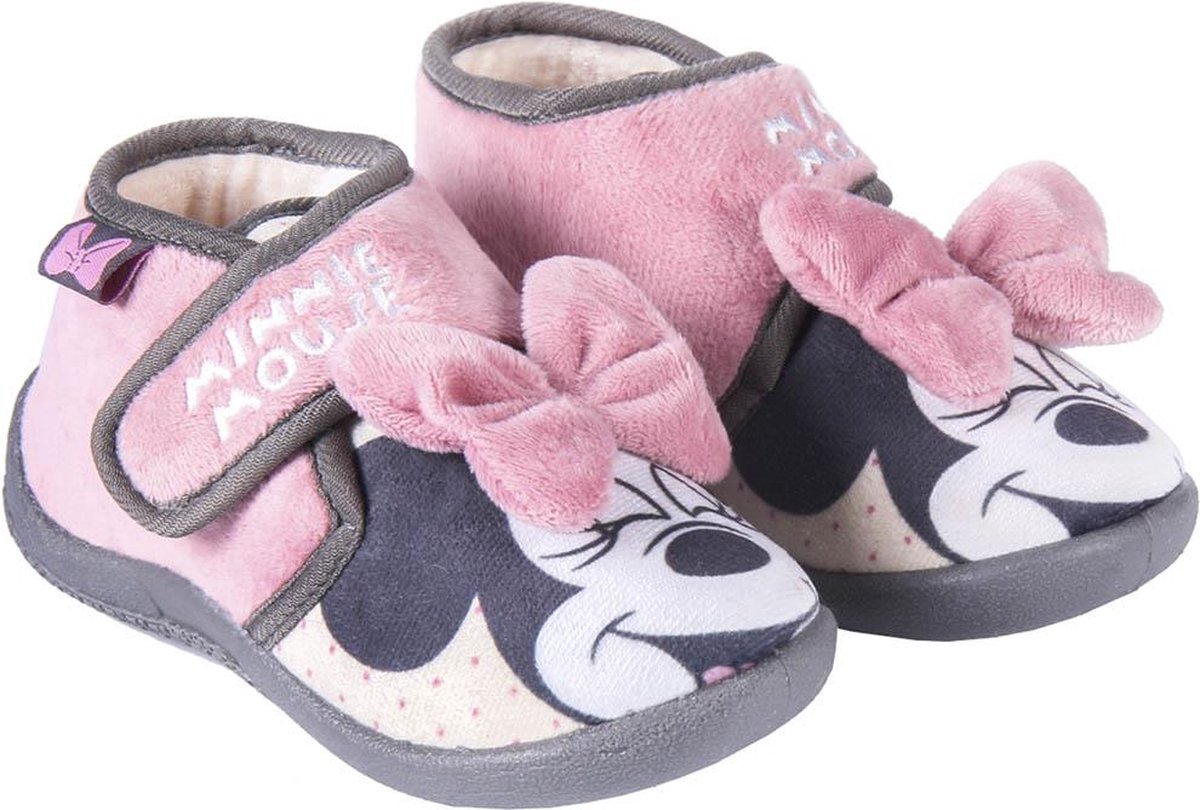 Disney Minnie Mouse Sloffen Klittenband - Super Happy