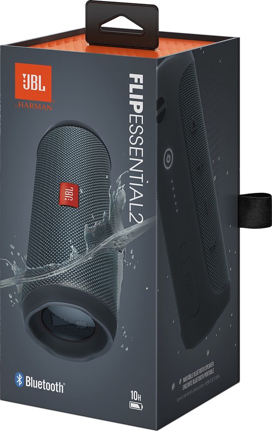 JBL Flip Essential 2 - Bluetooth Speaker - Zwart