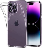 Transparant Hoesje Geschikt Voor iPhone 14 Pro - Back Cover Telefoonhoesje