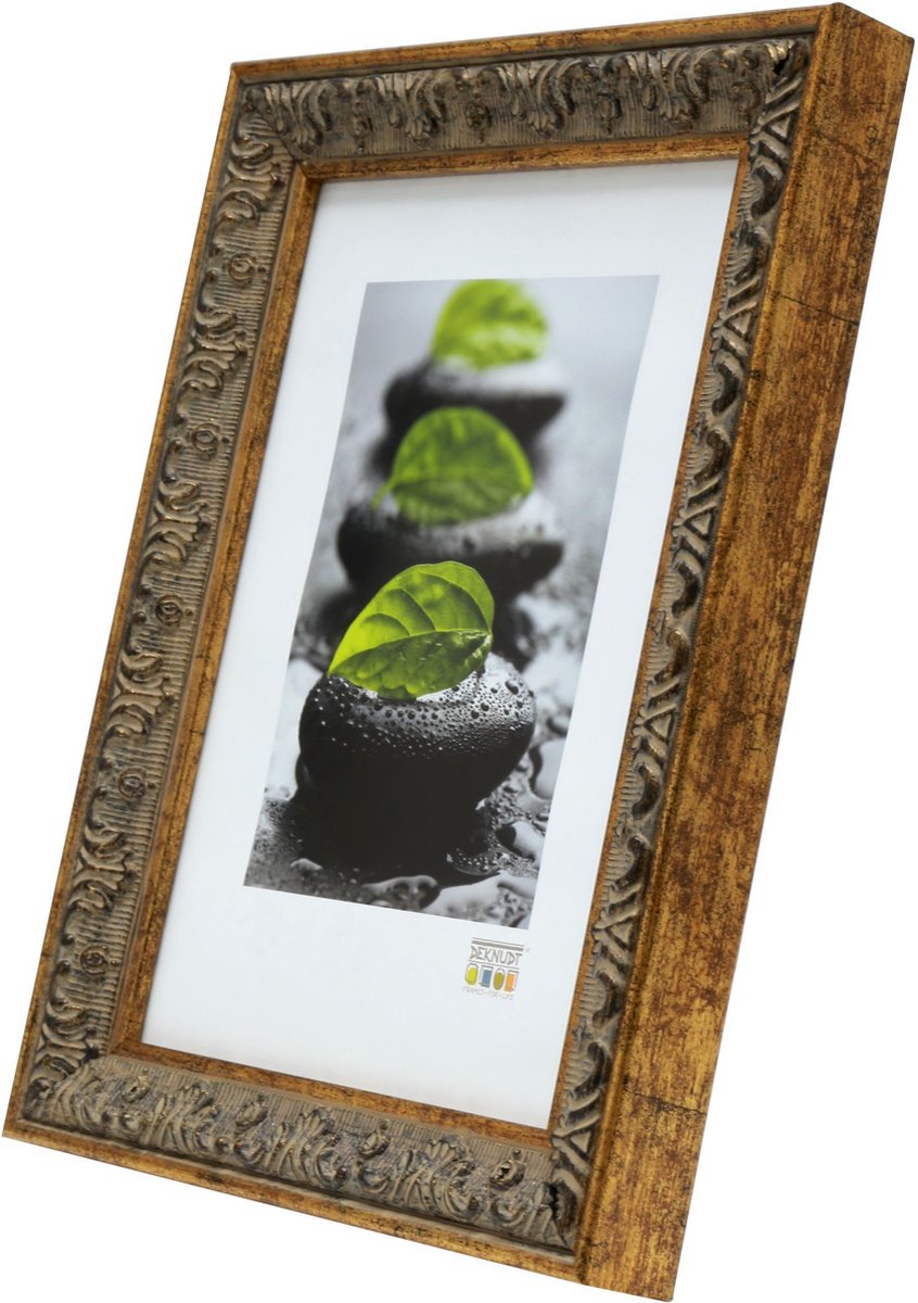 Deknudt Frames Cornice Per Foto In Legno – Marrone, 20 X 30 Cm, Classica E Semplice
