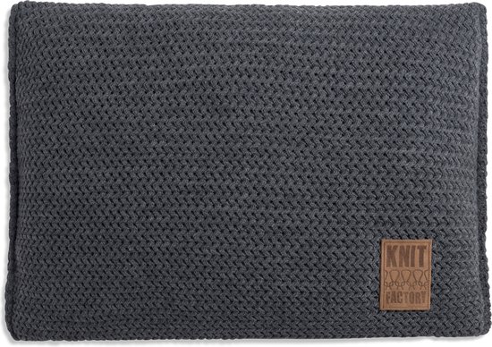 Sierkussen Knit Factory Maxx - Anthracite - 60x40