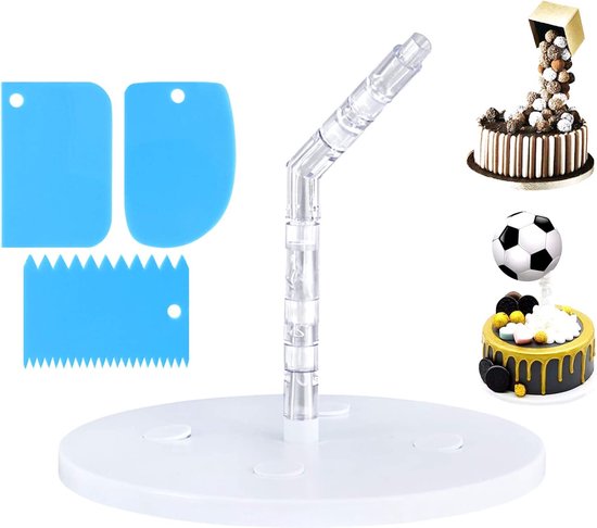 3 Stuks Cake Stand Fitting, Dessert Stand Cake Stands, 3 Tier Cake Plate Display Houder, voor Huwelijksbanket, Cakepartij (Goud