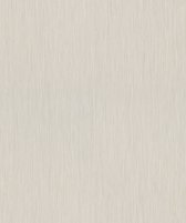 Behang uni streepstructuur beige - Behang - Wandbekleding - Wallpaper - Vliesbehang - Assorti 2022-2024 - 0,53 x 10,05 M.