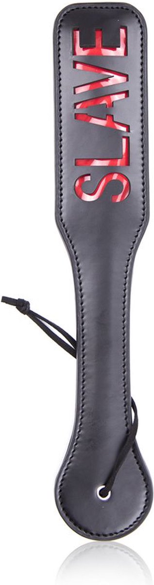 Smart Moves - Paddle SLAVE - 32 cm - PVC - Zwart/Rood