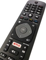 Vervangende afstandsbediening geschikt voor Philips Netflix TV 996596004180