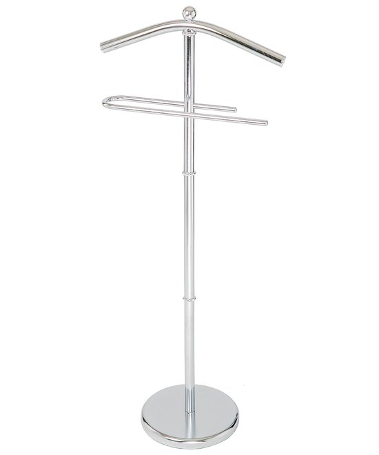 PLAY IT Dressboy Kledingrek Zilver - 110x45x25cm - Kapstok