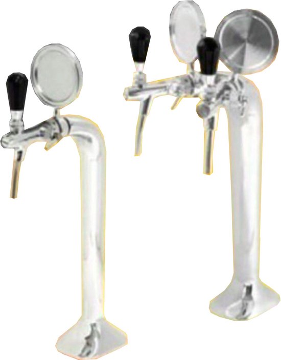 Foto: Tapzuil chroom 3 voudig elegant topkwaliteit 