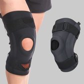 Premium Kniebrace - 'ErgoKnee 3' | Bracefox™ - XL - Extra Large  | Knie bandage ondersteuning | Heren | Dames | Elastisch