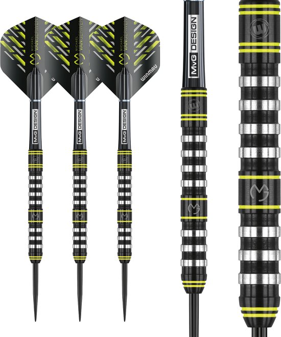 Winmau Michael van Gerwen Assault 90% - Dartpijlen van Winmau — afbeelding 3