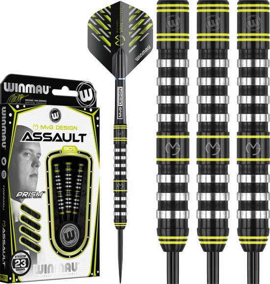 Winmau Michael van Gerwen Assault 90% - Dartpijlen van Winmau — afbeelding 4