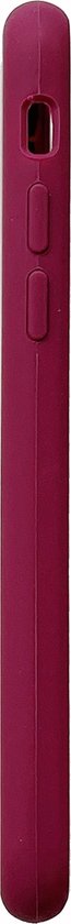 Coque Apple iPhone 7 & 8 Plus Bordeaux - Coque arrière en Siliconen liquide