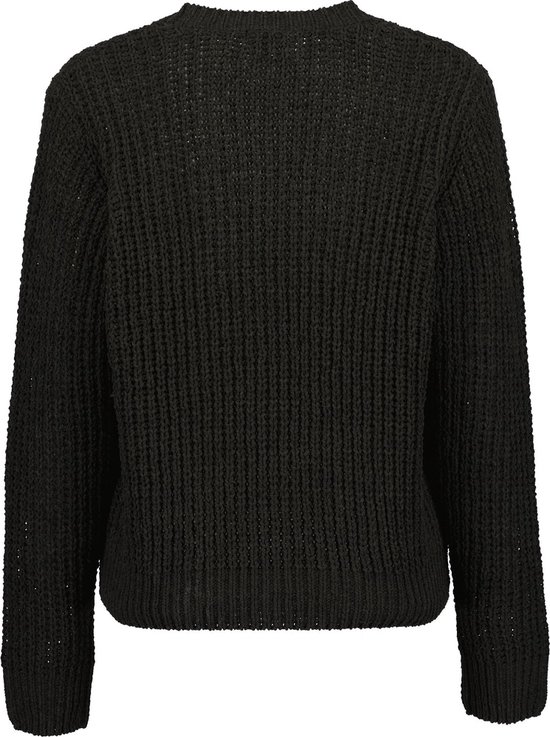 zwart dames vest kort