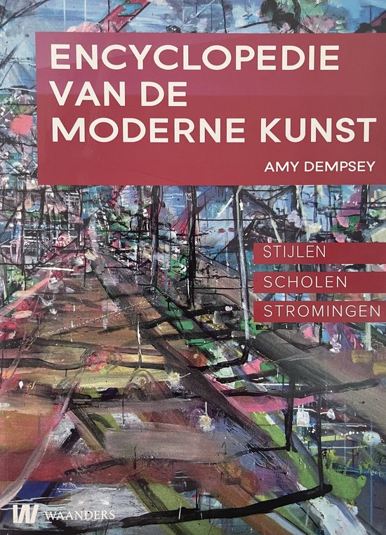 Cover van het boek 'Encyclopedie van de moderne kunst'
