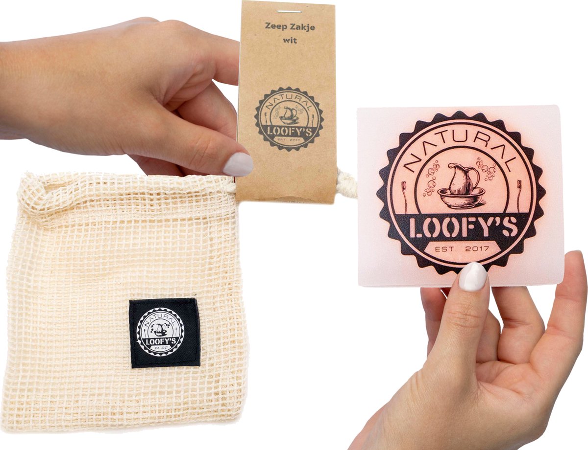 LOOFY'S 0 Plastic Geschenkset Vrouwen Shampoo Bar + Shampoo Bar