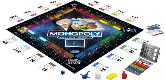 Thumbnail van een extra afbeelding van het spel Monopoly Super Elektronisch Bankieren