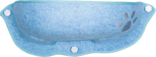 Kattenhangmat - Voor aan het raam - Kom vorm - Kattenmand - Raam - Hangmat kat - Dieren - Kattenbed - Kattenmand - Slaapplek - Ligplaats