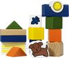 foto van Bambolino Toys - Nijntje speelgoed - Blokkenton met 50 houten blokjes