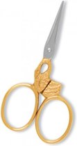 Belux Surgical Instruments / borduurschaartje met ooievaar motief - kwaliteit schaar met zeer scherp blad - ideaal voor borduren en naaien - 9.50 1+1 GRATIS