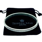 Tesoro Mio Michel – Bangle Armband – Staal in kleur zilver