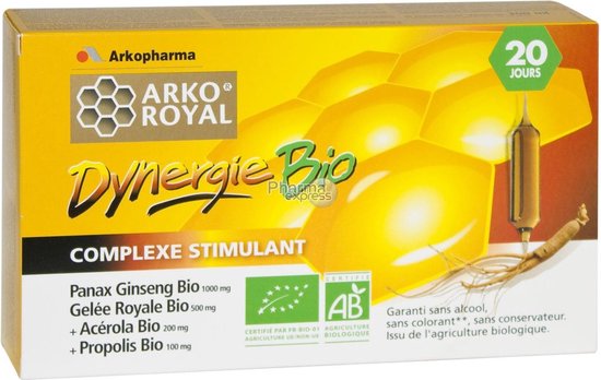 Arkopharma ArkoRoyal Royal Jelly 1500mg 20 Drinkampullen