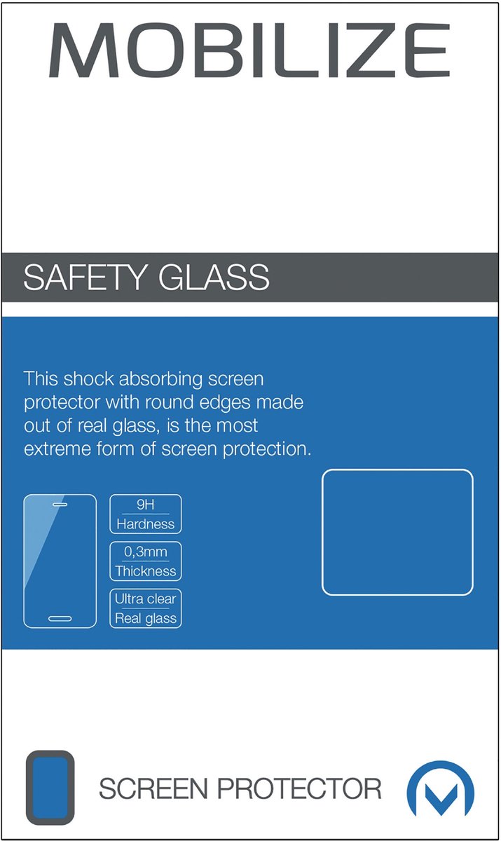 Mobilize Safety Glass Screen Protector LG Google Nexus 5X