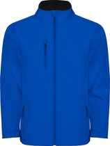 Soft shell jas Kobalt Blauw Nebraska merk Roly maat L