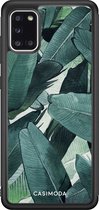 Casimoda® hoesje - Geschikt voor Samsung Galaxy A31 - Jungle - Zwart TPU Backcover - Planten - Groen
