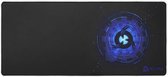 Tapis de souris Selwo™ XL - Surface étendue - Tapis de souris de jeu Extra large - Envers en caoutchouc antidérapant - Surface texturée de haute précision - 900 x 400 x 4 mm - Bleu