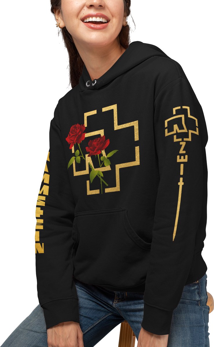 Ac dc for those about to rock hoodie sweater trui zwart officiële
