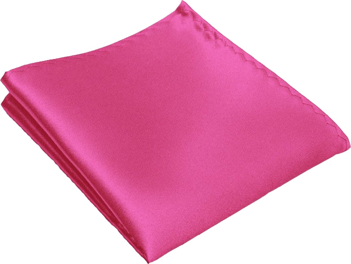 Pochette - Donker Roze - pochet – heren - unisex