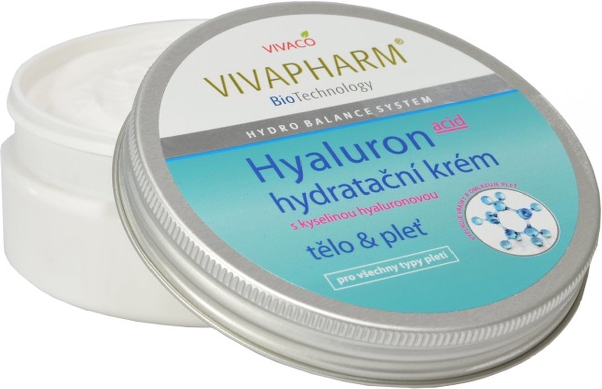 VIVAPHARM® Hydraterende crème met hyaluronzuur voor lichaam en gezicht
