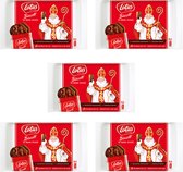 Lotus Biscoff Klaasmannen speculoos met chocolade 9cm - koekjes van Sinterklaas - 12 stuks x 5
