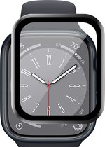 Screenprotector geschikt voor Apple Watch Series 8 45 mm - PET Glasfolie Full Screen Protector