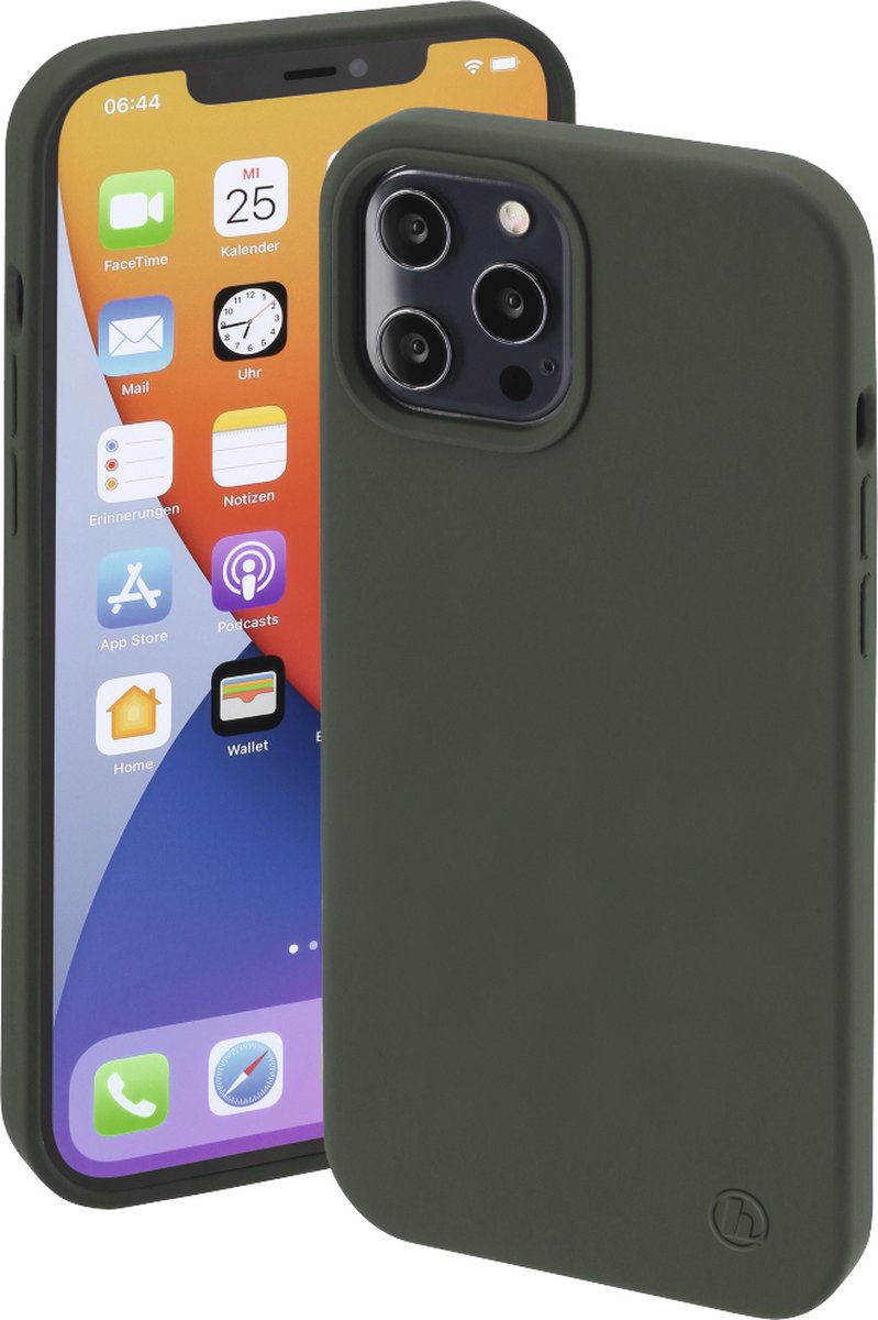 Hama MagCase Finest Feel Pro - Apple iPhone 12/12 Pro - Groen