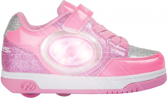 Heelys Rolschoenen Plus Lighted Pink - Sneakers - Meisjes - Maat 31 - LED - roze bol.com