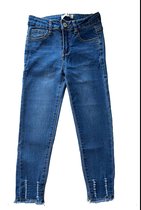 Jeans Luna - Denim - Blauw - Lange Broek - Maat 116/122