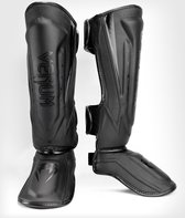 Venum Elite Evo Kickboks Scheenbeschermers Zwart Zwart - L
