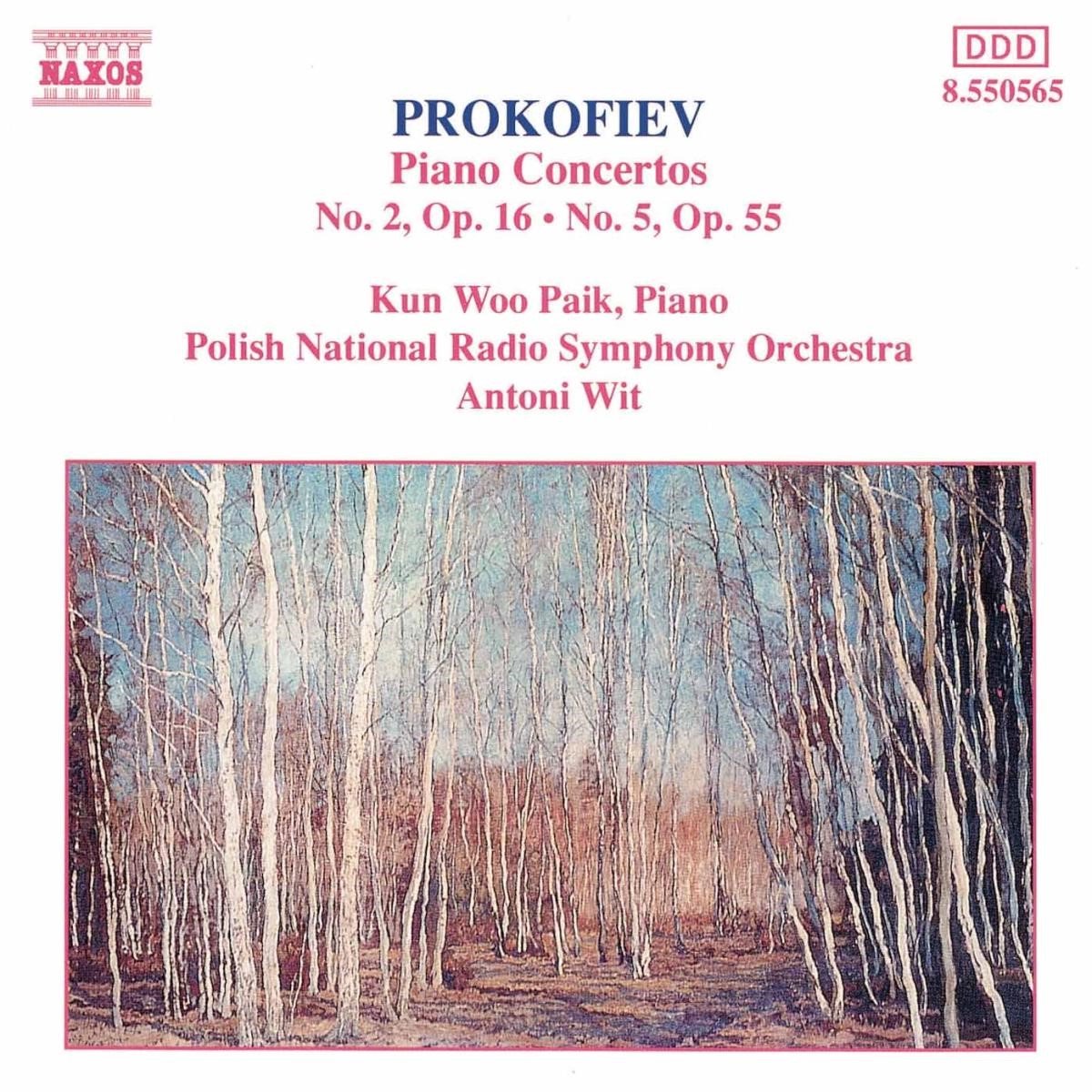 Woo Paik Kun - Prokofiev: Piano Concertos 2 & 5 (CD)