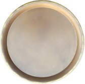 Daan Kromhout Tosca - Dienblad Decoratie Plate - Rustiek - Goud/Brons - 45 cm