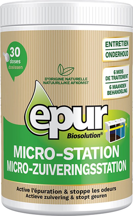 Epur Micro zuiveringsstation - Biologische activator - 750 gr ( 26 ...