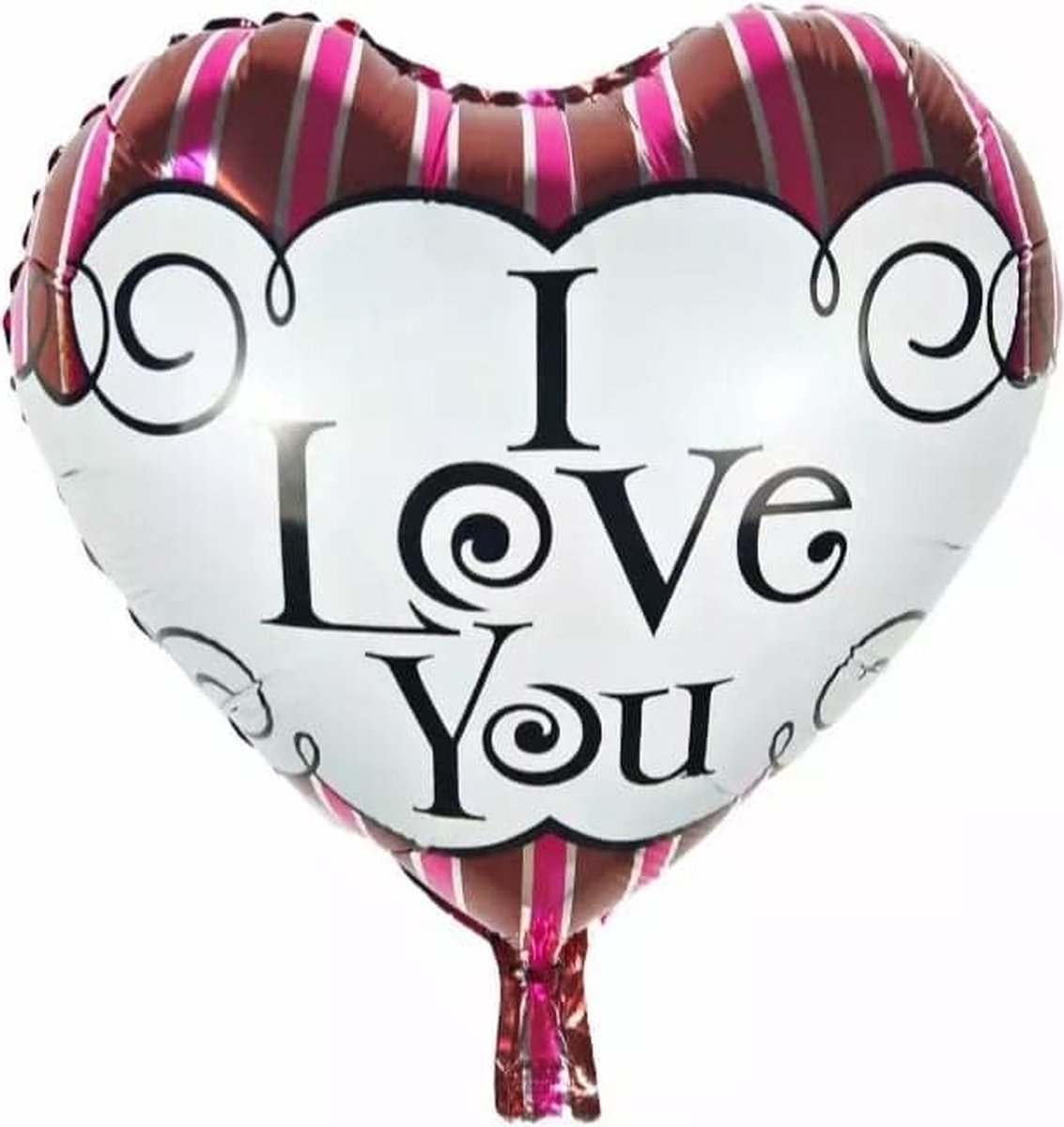 Folieballon i love you hart 45 cm