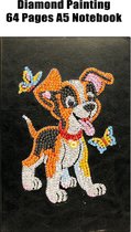 Diamond Painting - Volledig hobbypakket Notitieboekje - Hond